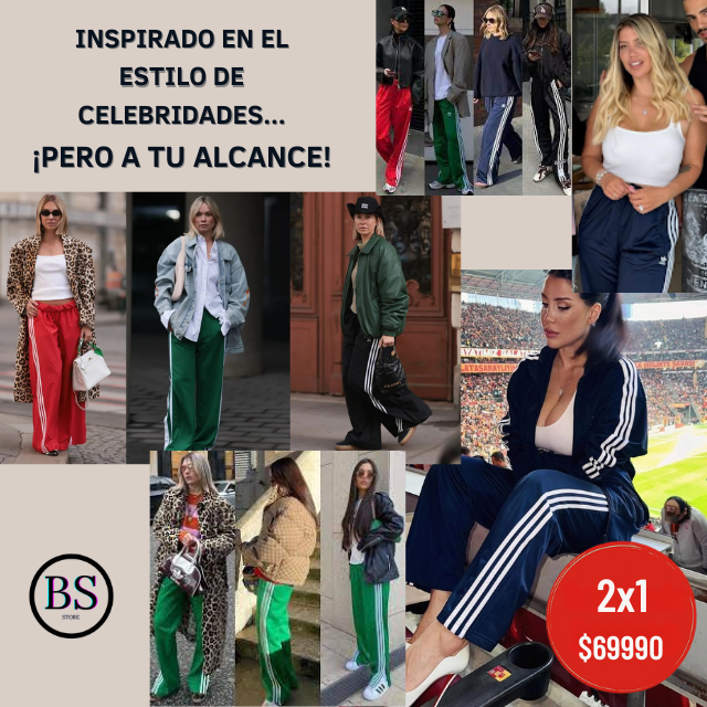 2x1! 2 Palazzos Deportivos con Envío Gratis – Sumate a la Tendencia y Lucí como una Celebritie SIN GASTAR DE MÁS | BS STORE