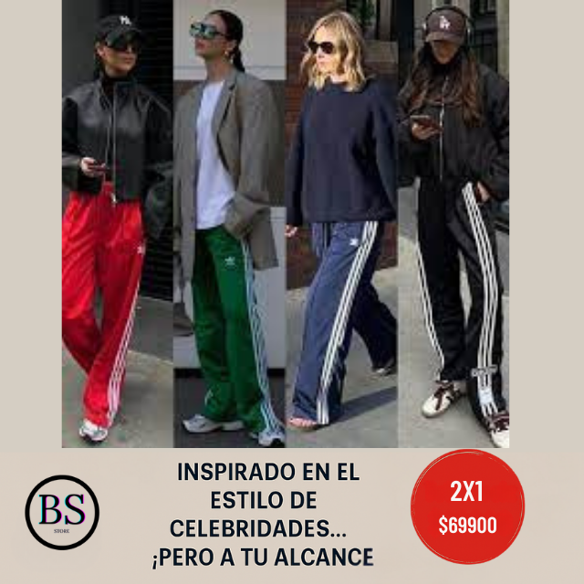 2x1! 2 Palazzos Deportivos con Envío Gratis – Sumate a la Tendencia y Lucí como una Celebritie SIN GASTAR DE MÁS | BS STORE